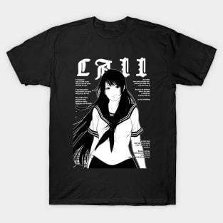 Anime schoolgirl T-Shirt